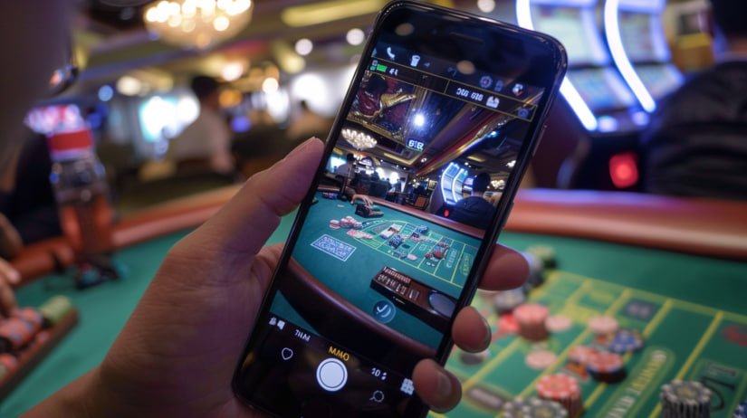 Filipino sports bettor checking live PBA odds on 7777jili mobile sports betting platform